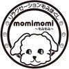 モミモミカクレガ(momi momi CAQREGA)ロゴ