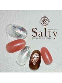 ジュエル風ネイル