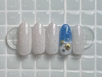 ジョアネイル(JOA Nail)/夏/海/リゾート/シンプル