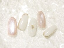 ネイルサロン べルフ(nail salon Verf)/ぷっくりフラワー♪