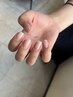 ◆爪をキレイに保ちたい方に◆クリアジェルネイル仕上げ