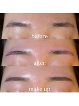 アヤネイルズ アンド アイラッシュ(AYA NAILZ.＆Eyelash)/美眉アイブロウWAX｜メイク付