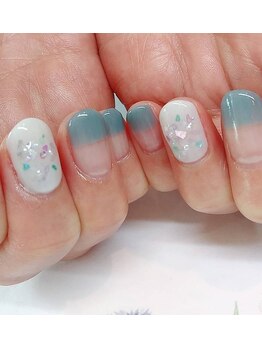 トータルサロン 白べぇーっ プラス/シェル×フレンチ