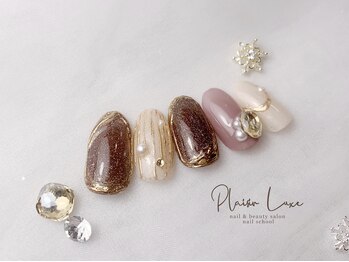 プレジールリュクス(Plaisir luxe)/Xmasにも！ゴージャスネイル★