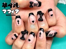 ネイルマフィア 渋谷(NAIL MAFIA)/量産リボンネイル