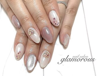 ネイルグラマラス 西新井店/《パラジェル》春フラワー