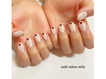 ミリー(mily)/バレンタインネイル