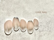 ルークネイル 恵比寿店(LUKE NAIL)/ラインフレンチグラデ　春夏秋冬