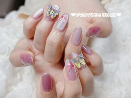 マグネット桜ネイル¥9980/神田