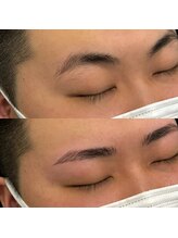 エーダブトーキョー 恵比寿店(Awww! tokyo)/癖が強い眉毛