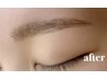 【眉毛】美眉毛Wax（眉毛wax脱毛、眉毛カット）￥4950