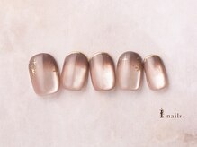 アイネイルズ 横浜EAST店(I-nails)/マグネットグラデーションネイル
