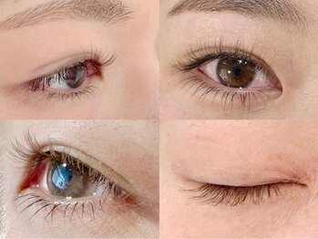 パム アイラッシュアンドブロウ(pam)の写真/LEDエクステはブラウン/グレーカラー/ニュアンスカラーなど多数ご用意！1人1人に寄り添い丁寧な施術が自慢*