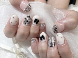 ツイードネイル