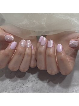 レイリーネイル(Reilly nail)/那覇ネイル/ピンクネイル♪