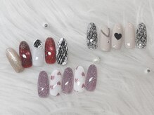 ネイルキュート アンド クールラッシュ 亀有店(nailcute & CoolLash)/バレンタインネイル定額