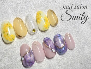 スマイリー 住道店の写真/《住道★》やりたいNailをお得に♪オフ込!!何でもArt10本し放題90分¥6650♪アート2本コース¥4950☆