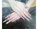 キラキラゴテゴテロングネイル