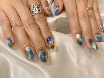 ネイルアンドアイラッシュヴィーナ ゆめタウン廿日市店 (Nail&EyeLash Vina)/ニュアンスネイル