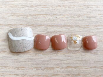 アイラッシュアンドネイルサロン レテ(eyelash & nailsalon L'ete)/フット定額コース☆フットバス付