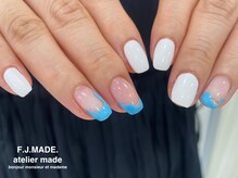 アトリエ メイド(atelier made)/ワンカラー＋4本アート￥5,310