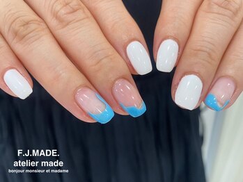 アトリエ メイド(atelier made)/ワンカラー＋4本アート￥5,310