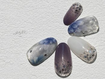 geNe 'n GRUS(ジーン アンド グルス)/6月7月HANDエアジェルアート