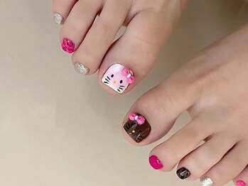 ラッキー(Lucky)/可愛いフットネイル