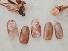 ネイルサロンアンドスクール ミュー(Nail Salon & school mieux)/もみじネイル