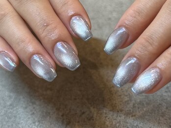 キラキラマグネットに極細縁取り