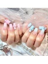 ミオ(mio)/クロス非対称カラーネイル