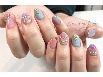 エンビィー(&Bee)/お花ネイル