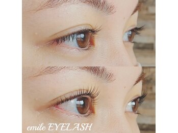 エミルアイラッシュ 八戸店(emile EYELASH)/【パリジェンヌラッシュリフト】