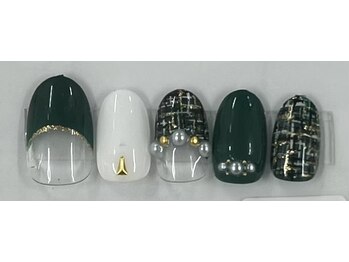 ネイルサロン ピーアンドビー(P&B)/1月月替わりデザイン