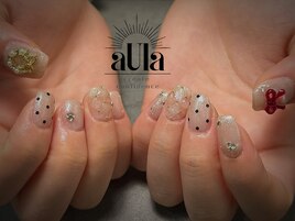 綺麗めニュアンスネイル