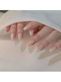 ヘブン ネイル 鶯谷(HEAVEN Nail)/Pearl Mirror Nails