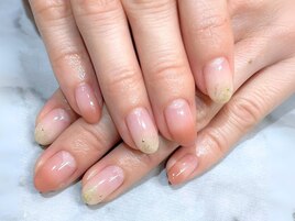 《じんわりピーチnail》