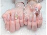 【Hand】チップ長さ出し＊60分アート持ち込みコース¥12980