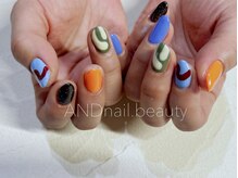 アンドネイル ビューティー(AND nail,beauty)/秋ネイル/ニュアンス/藤沢