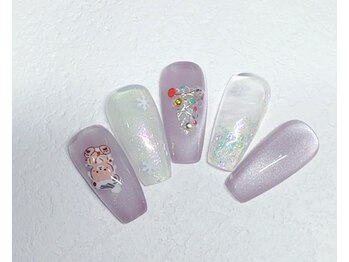 ワンダー(WONDER)/クリスマスネイルデザイン