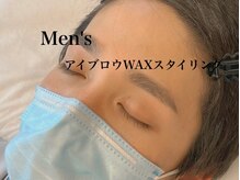 ミンピ(Mimpi)/【メンズ】ブロウWaxスタイル