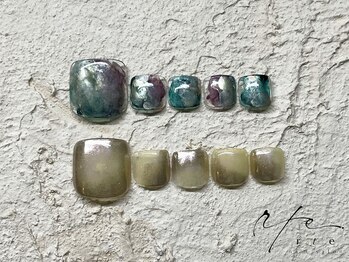 ルテ(rte)/FOOT　ちぐはぐ