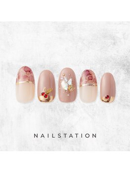 ネイルステーション イオンモール伊丹店(NAIL STATION)/クリスマスネイル／パラジェル