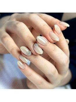 エムネイル ブランチ(Mネイル branch)/maeda!!ミラーネイル