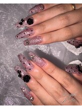 クリーム(Nail Atelier CREAM)/長さだし10本+持ち込みdesign