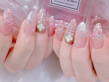 メイク 池袋(Meik)/ツイードネイル