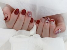 サロン ド リリー(salon de Lily)/《パラジェル》ツイードネイル