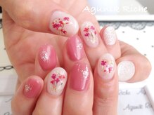 アグニークリッシェ(Agunik Riche)/【押し花ネイル】