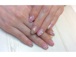 Y -274 お客様ネイル 宝石ネイル
