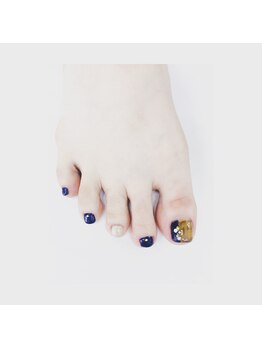 ガガ ネイルアンドビューティー(GAGA)/人気フットネイルデザイン